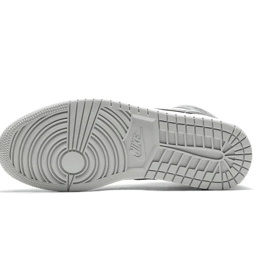 Smoke Air Jordan Mid 1 Grey 0718